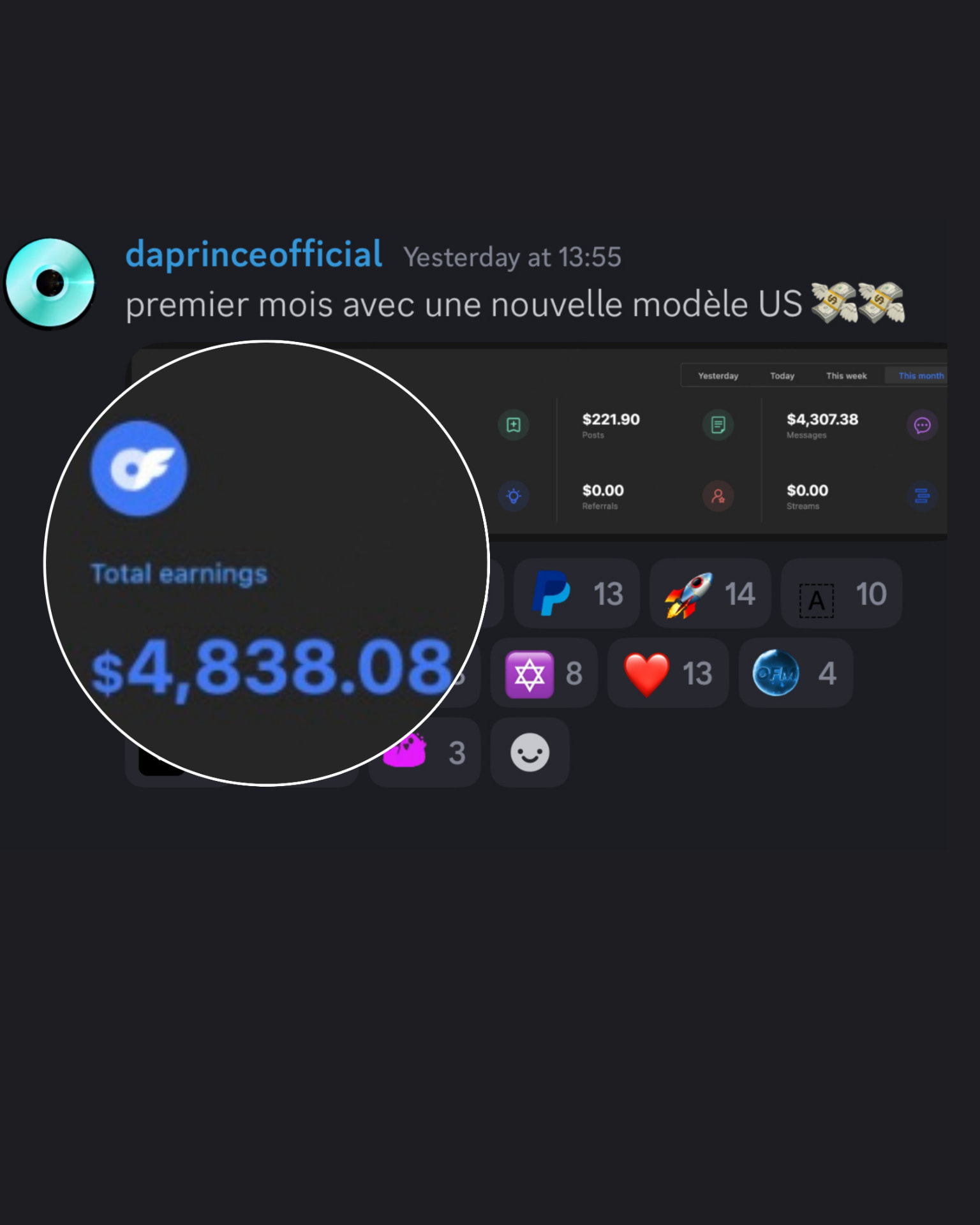 Résultat membre