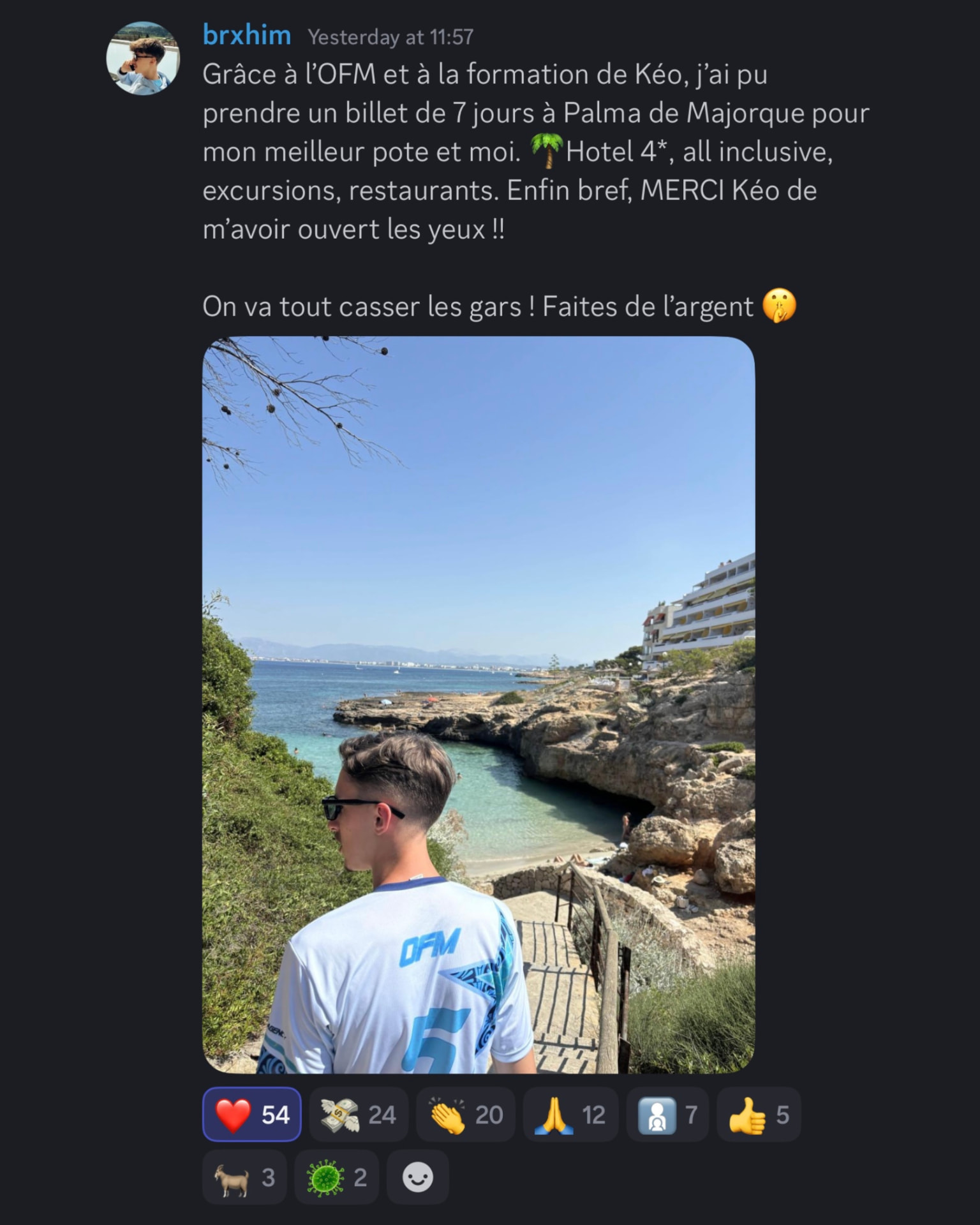 Résultat membre